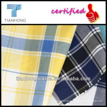 100%Cotton Yarn Dyed Fabric/Check Fabric For Shirt/High quality Fabric